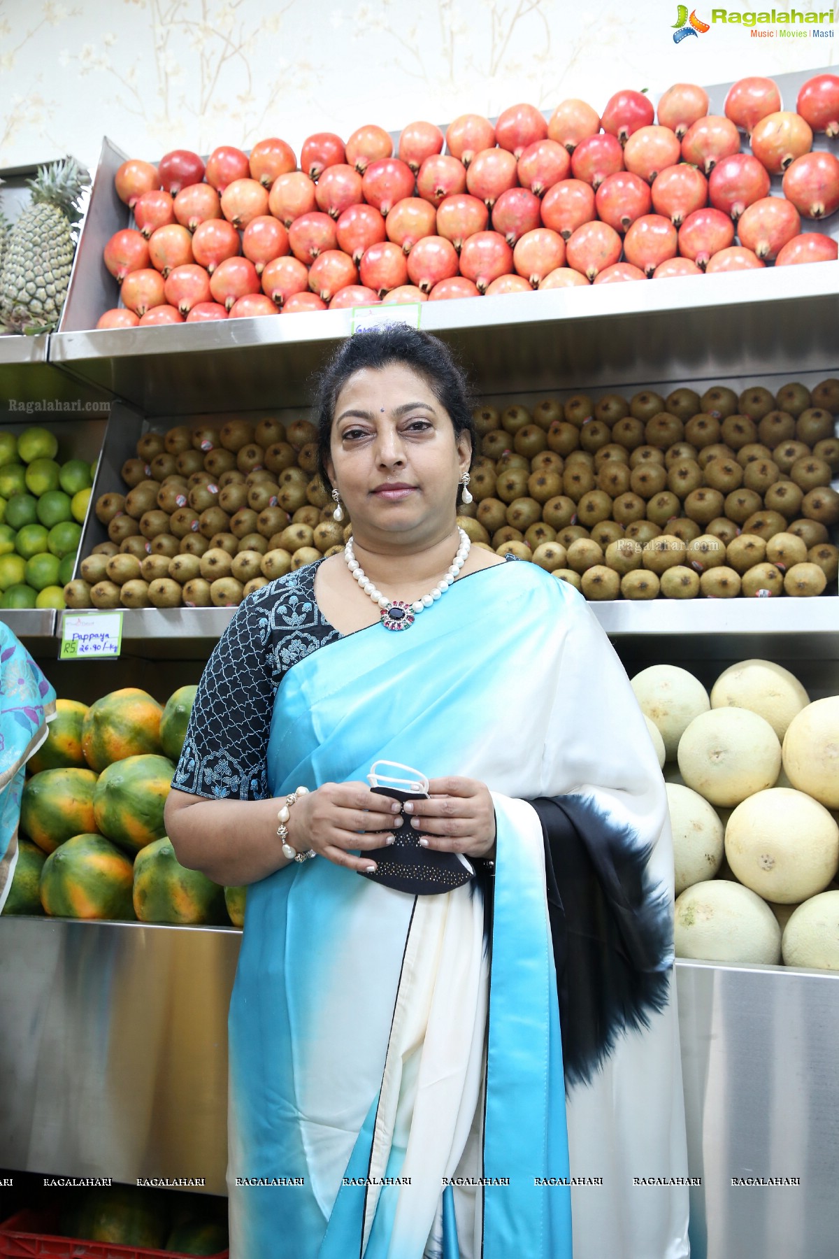 Nandamuri Vasundhara Devi Inaugurates Pure-O-Natural Fruits and Vegetables at Madhapur, Hyderabad