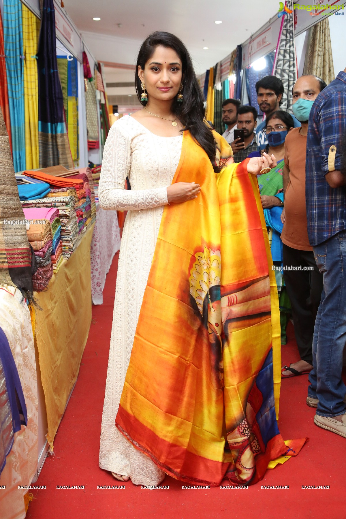 Sandhya Raju Inaugurates Silk India Expo August 2021 at Shilpakala Vedika