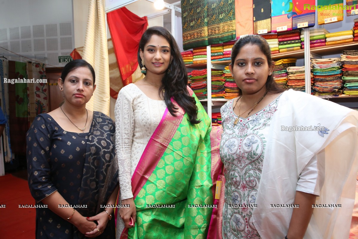 Sandhya Raju Inaugurates Silk India Expo August 2021 at Shilpakala Vedika