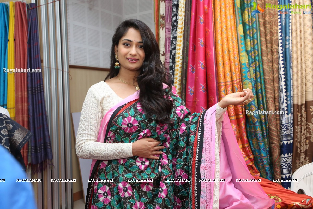 Sandhya Raju Inaugurates Silk India Expo August 2021 at Shilpakala Vedika