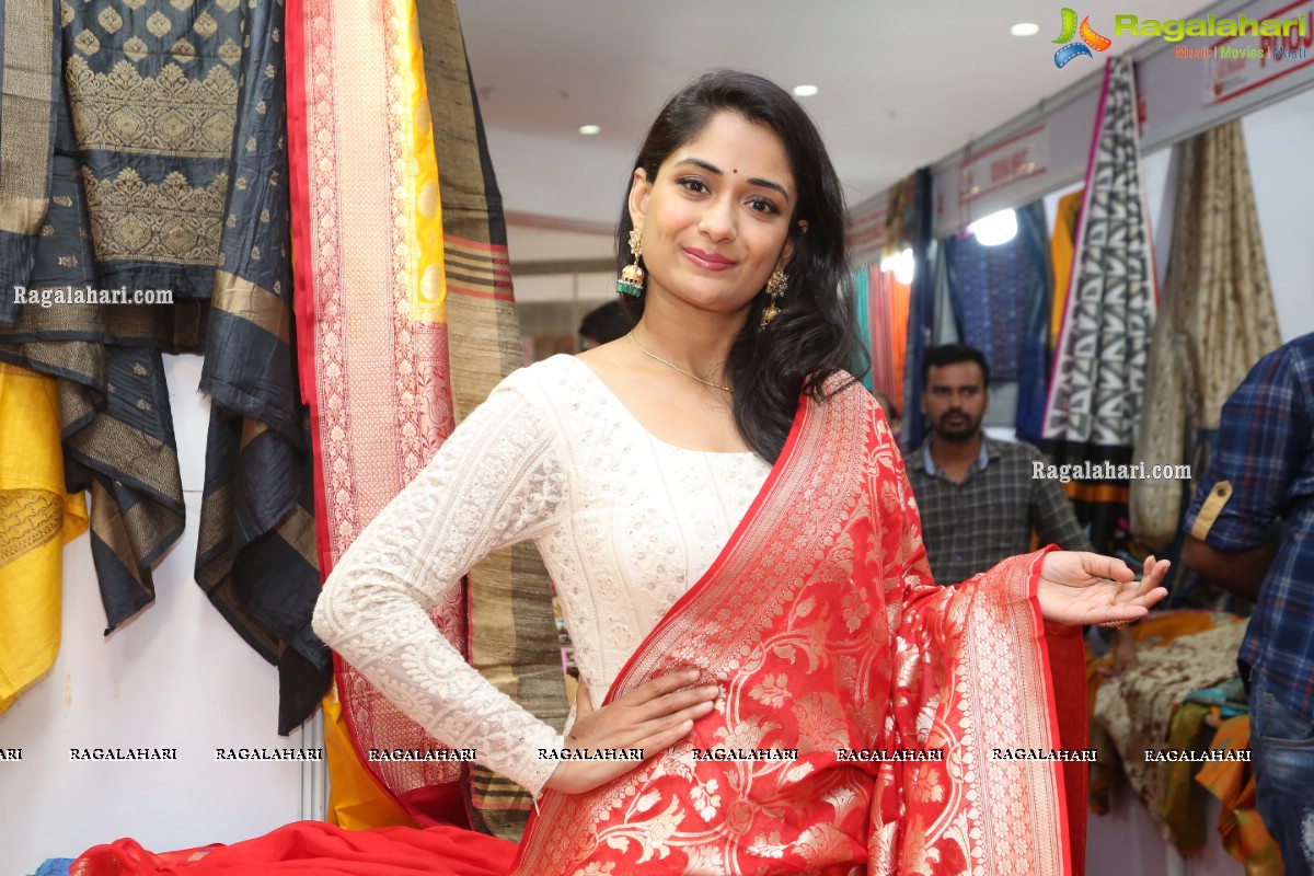 Sandhya Raju Inaugurates Silk India Expo August 2021 at Shilpakala Vedika