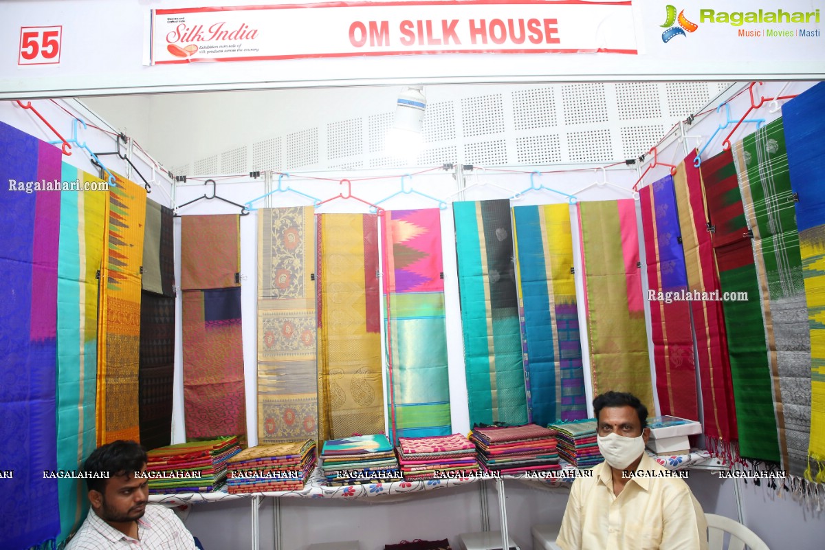 Sandhya Raju Inaugurates Silk India Expo August 2021 at Shilpakala Vedika