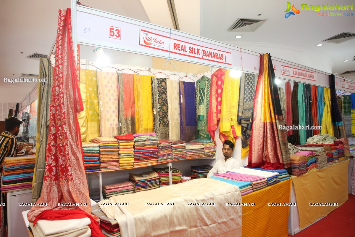 Sandhya Raju Inaugurates Silk India Expo August 2021 at Shilpakala Vedika