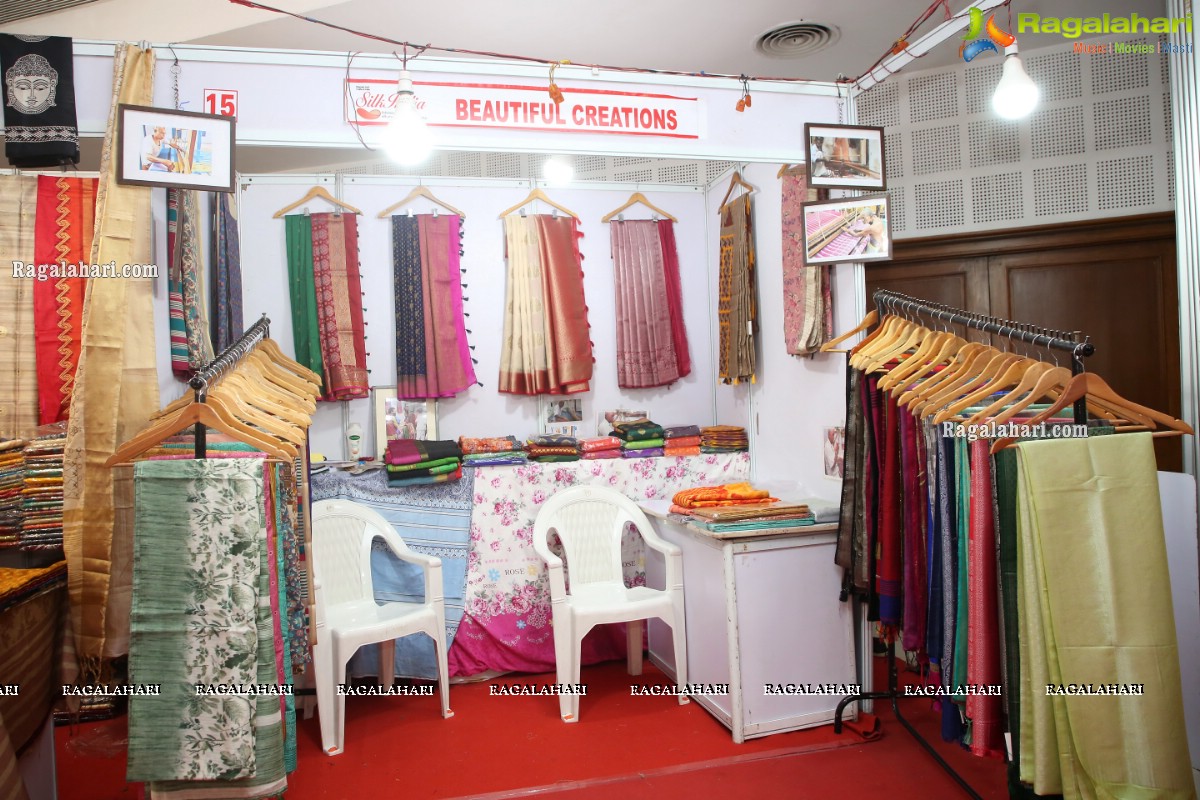 Sandhya Raju Inaugurates Silk India Expo August 2021 at Shilpakala Vedika