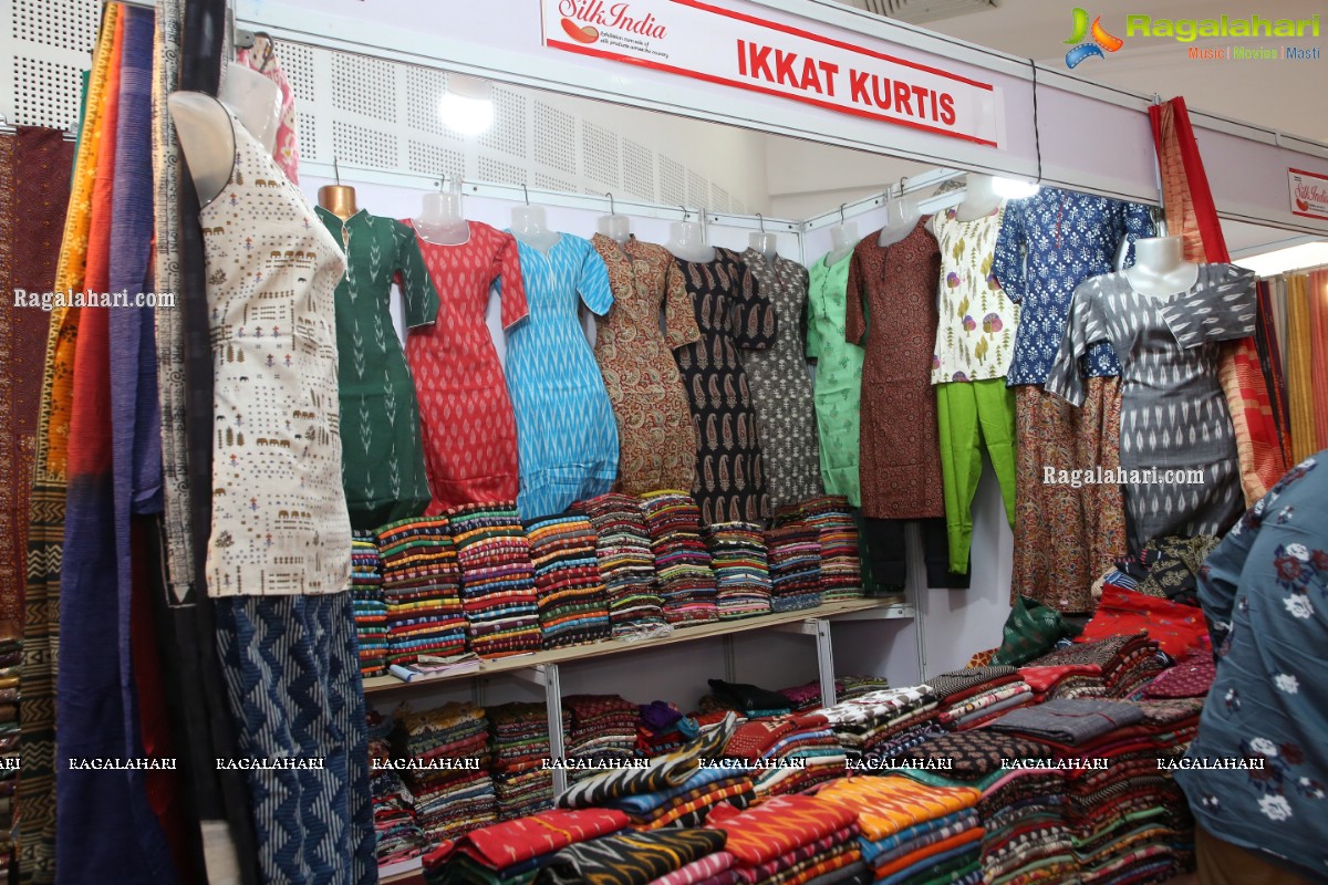 Sandhya Raju Inaugurates Silk India Expo August 2021 at Shilpakala Vedika