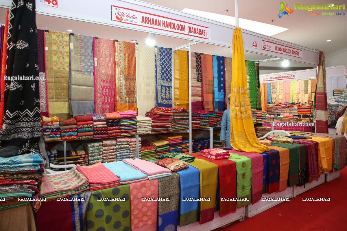 Sandhya Raju Inaugurates Silk India Expo August 2021 at Shilpakala Vedika