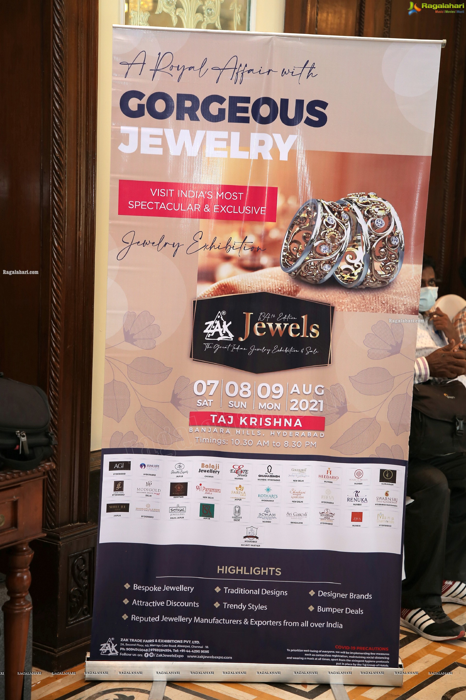 Zak Jewels Expo Kicks Off at Taj Krishna, Hyderabad