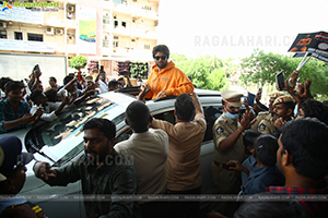 Liger Movie Press Meet at Vijayawada