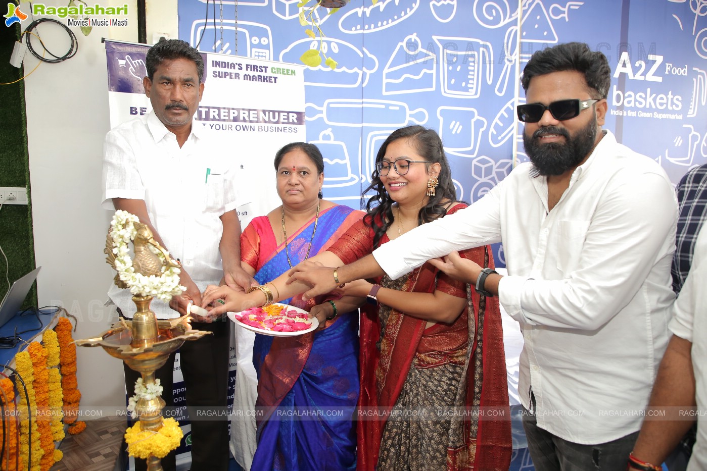 A2Z Baskets India's 1st  Green Super Market Launches Its New Store at Narsingi