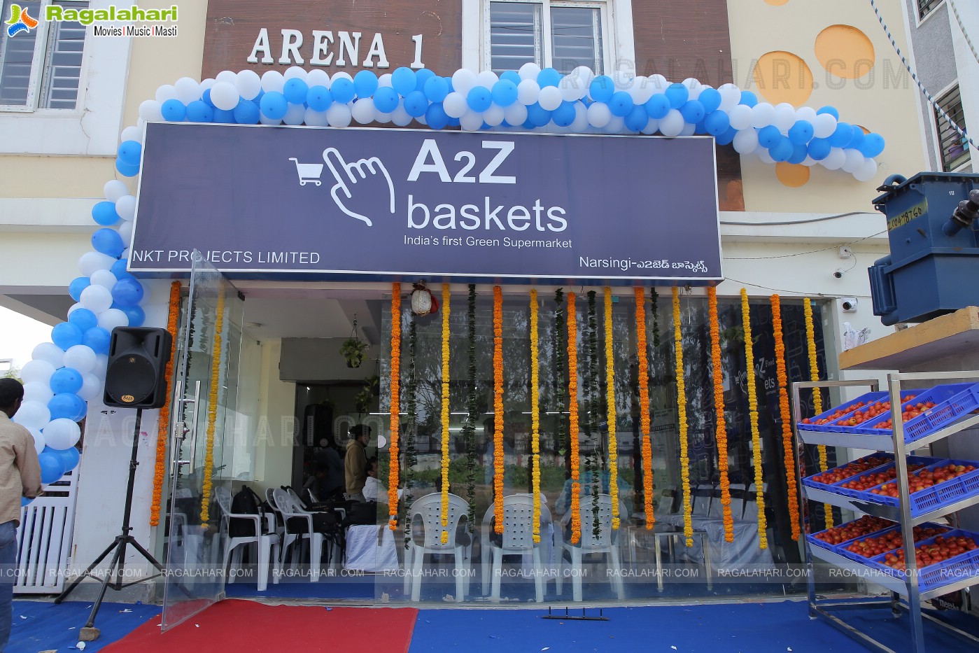 A2Z Baskets India's 1st  Green Super Market Launches Its New Store at Narsingi