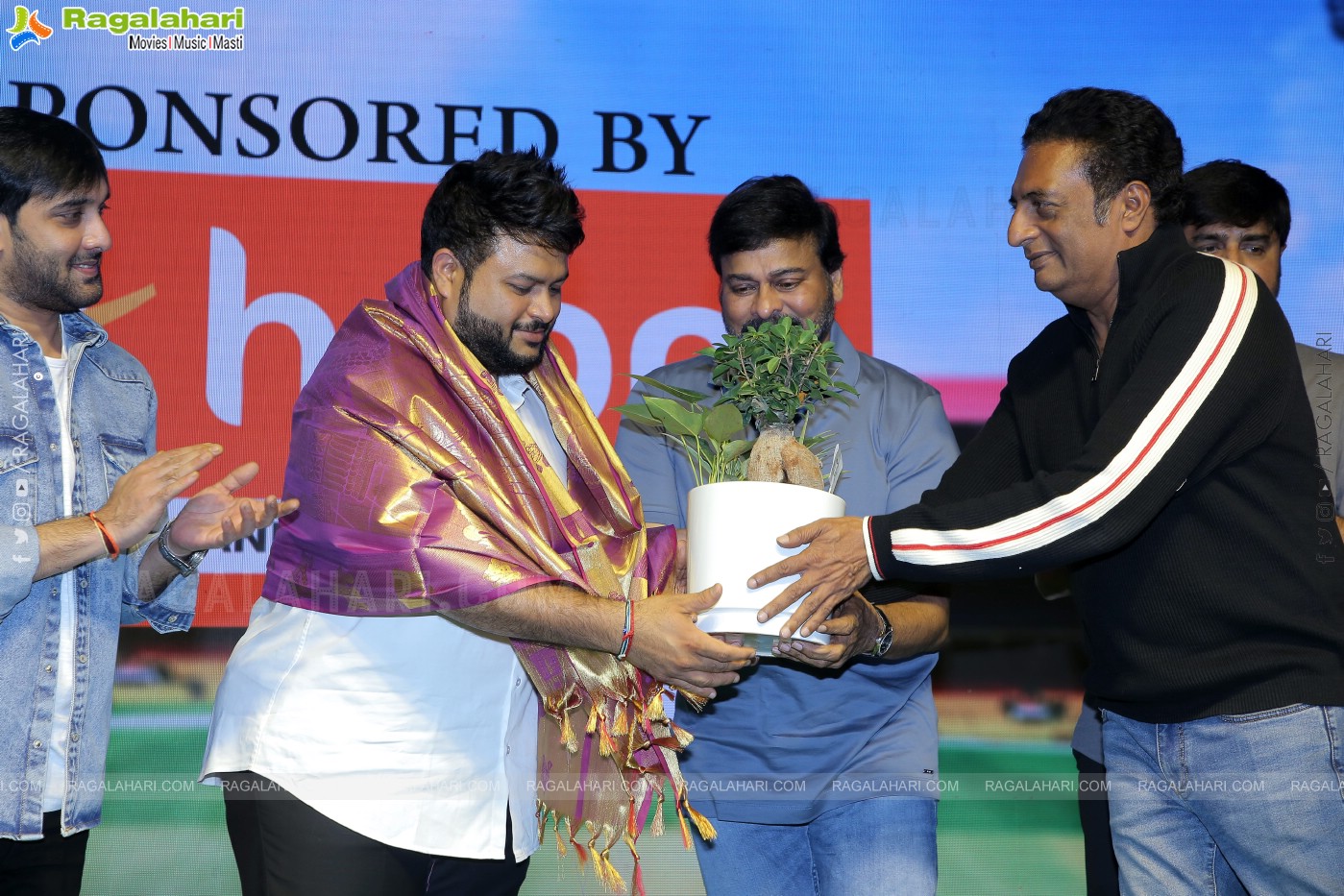 Celebrity Cricket Carnival Jersey & Trophy Launch by Chiranjeevi