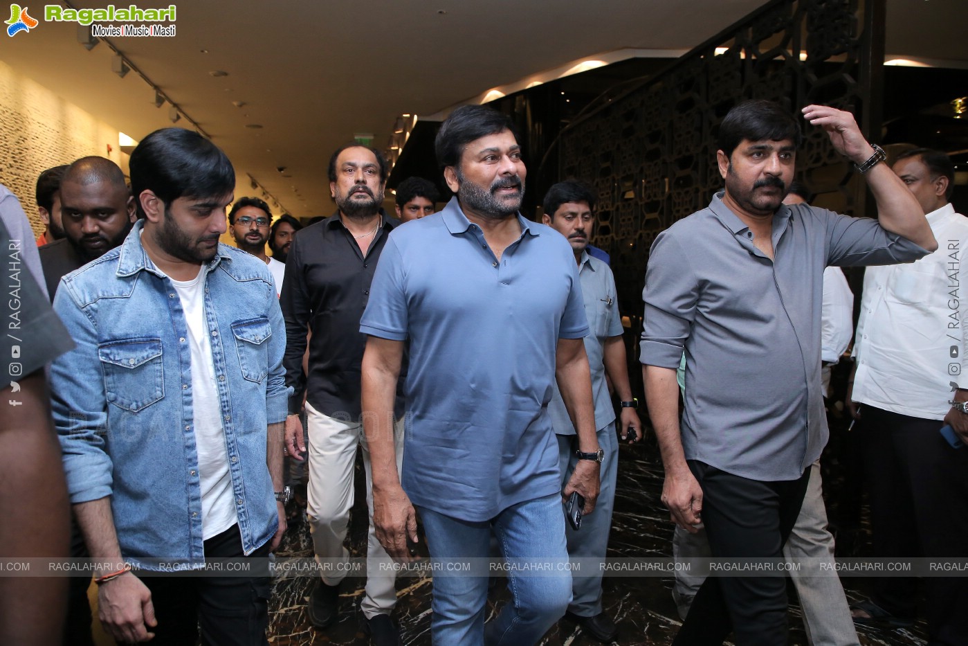 Celebrity Cricket Carnival Jersey & Trophy Launch by Chiranjeevi