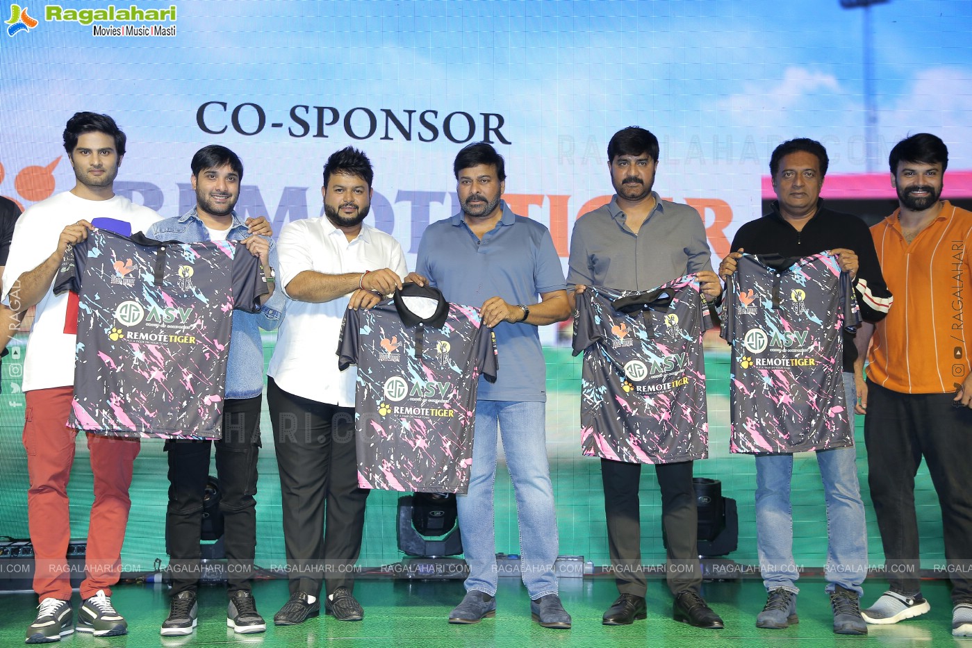 Celebrity Cricket Carnival Jersey & Trophy Launch by Chiranjeevi