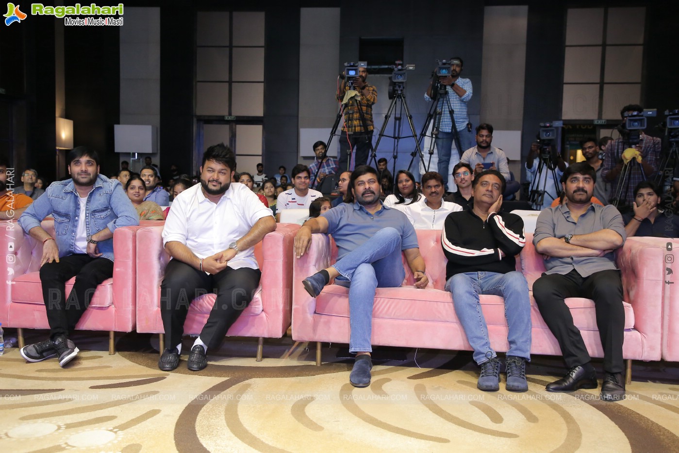 Celebrity Cricket Carnival Jersey & Trophy Launch by Chiranjeevi