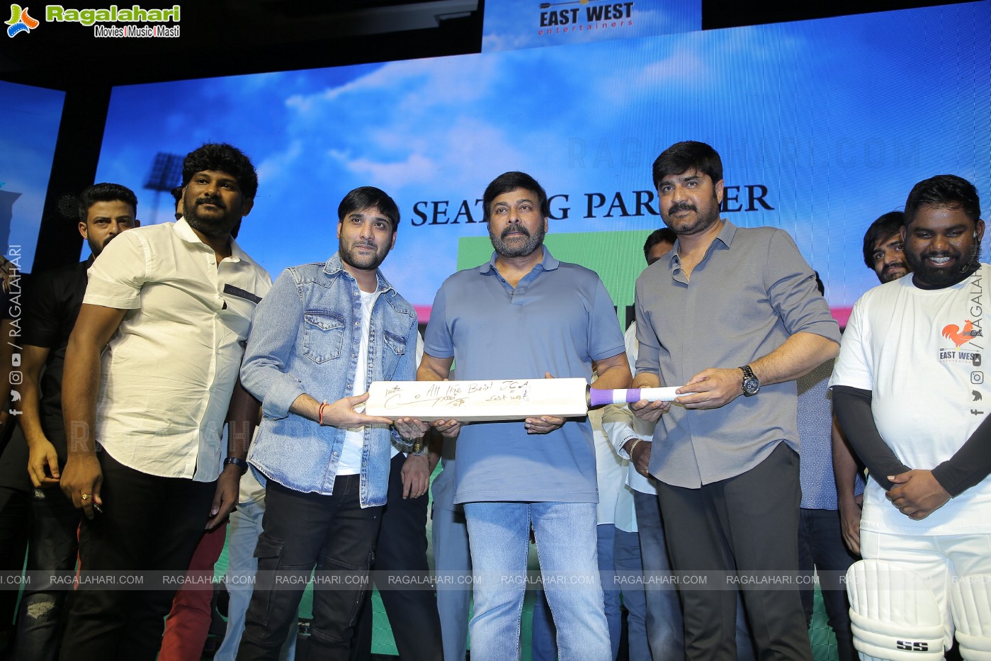 Celebrity Cricket Carnival Jersey & Trophy Launch by Chiranjeevi