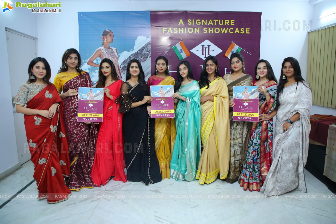 Hi Life Exhibition August 2022 Curtain Raiser and Fashion Showcase, Hyderabad