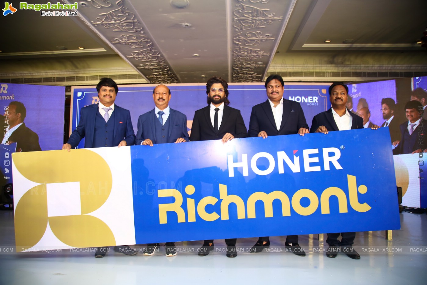 Honer Richmont launched by Honer Homes Brand Ambassador Allu Arjun