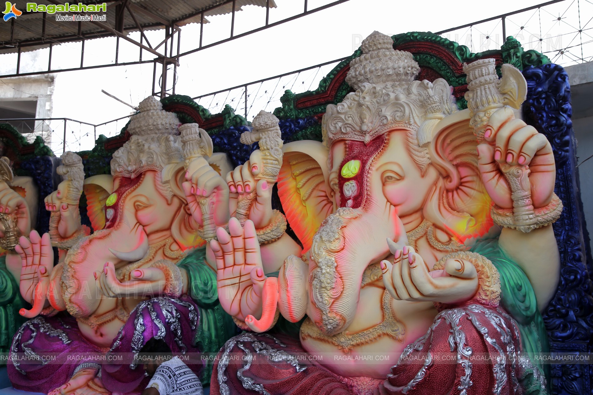 Hyderabad's Ganesh Festival Eco Friendly Idols 2022.