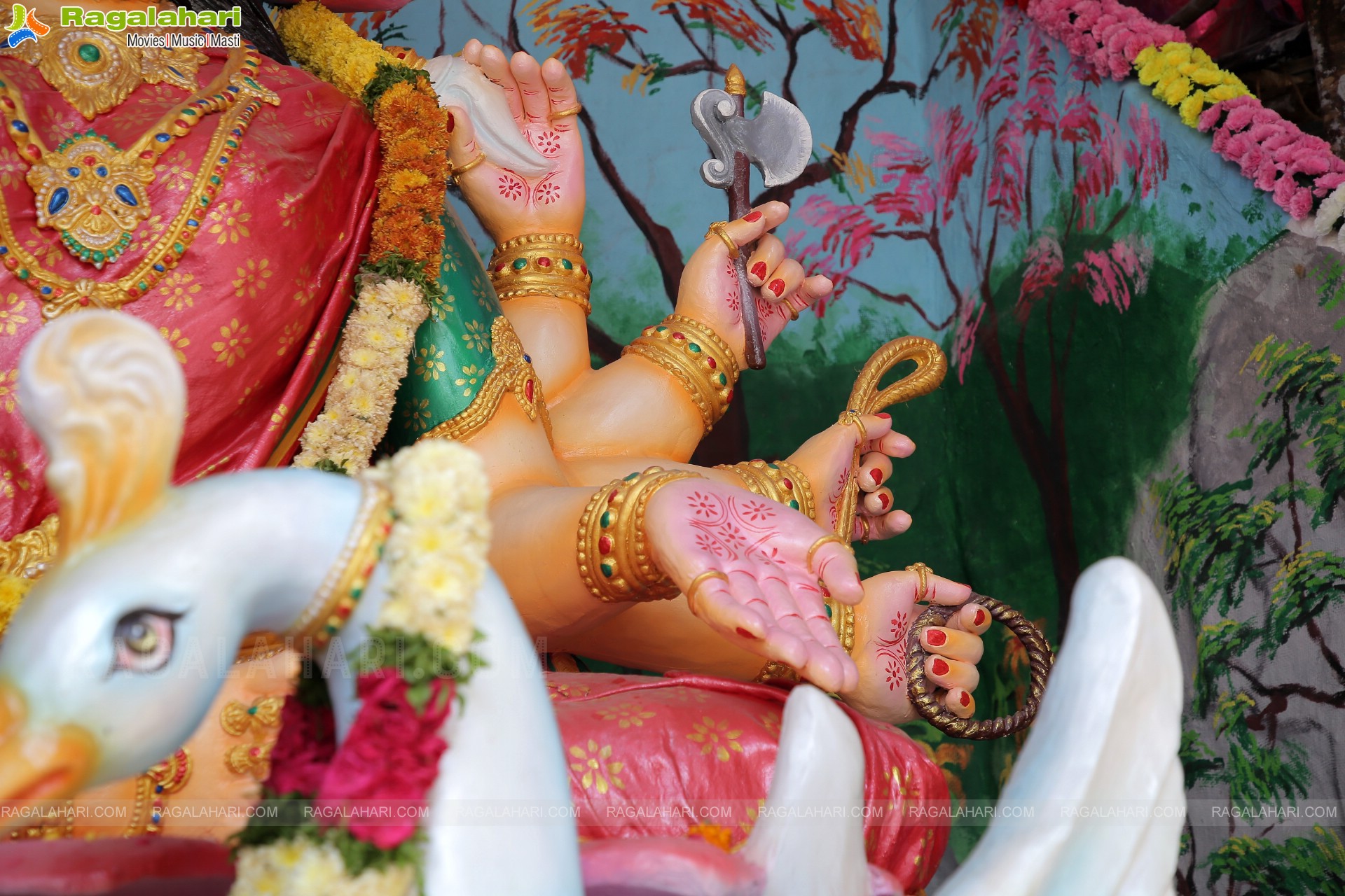 Khairatabad Ganesh 2022 as Shri Panchamukha Mahalakshmi Ganapati - The 50-Feet Tall Idol Made From Clay