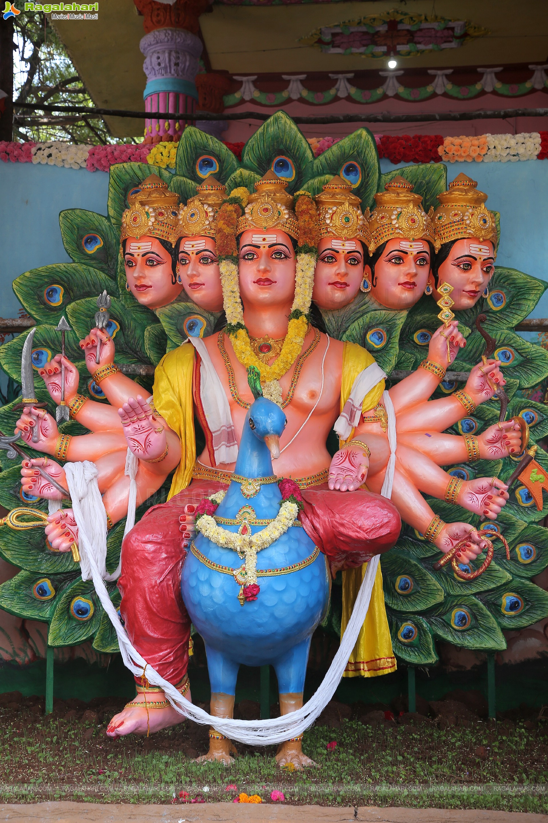 Khairatabad Ganesh 2022 as Shri Panchamukha Mahalakshmi Ganapati - The 50-Feet Tall Idol Made From Clay