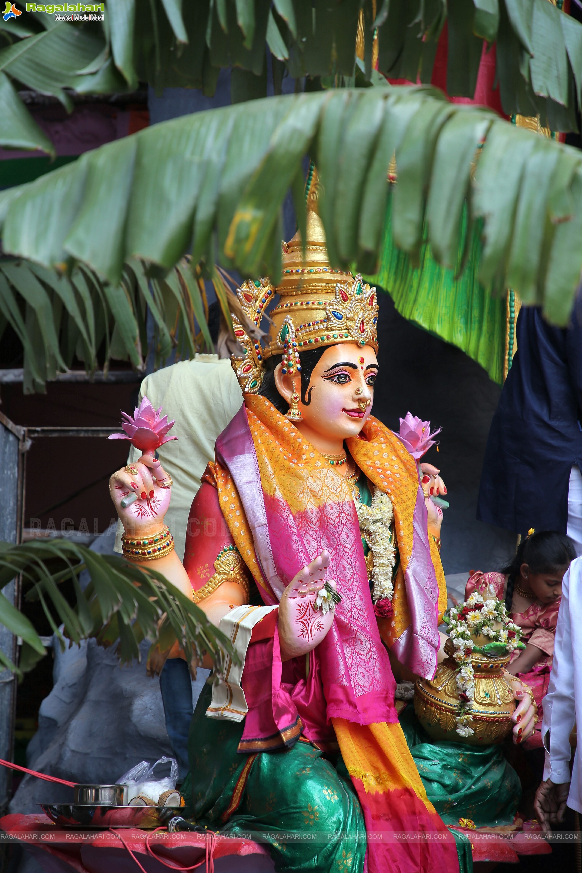 Khairatabad Ganesh 2022 as Shri Panchamukha Mahalakshmi Ganapati - The 50-Feet Tall Idol Made From Clay