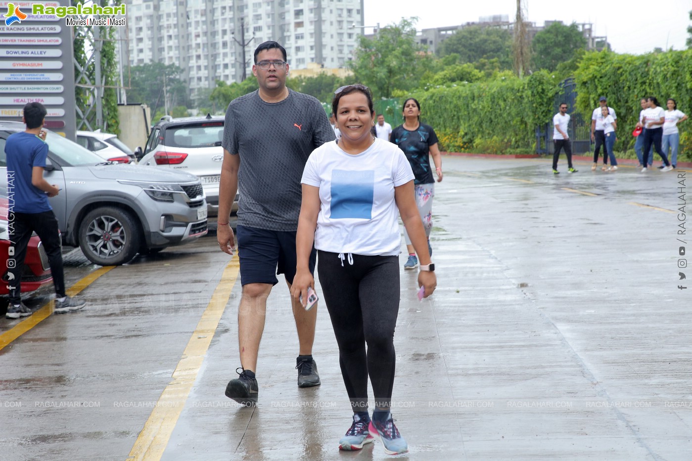 Samanvay 3K Run at Thrill City, Necklace Road Hyderabad