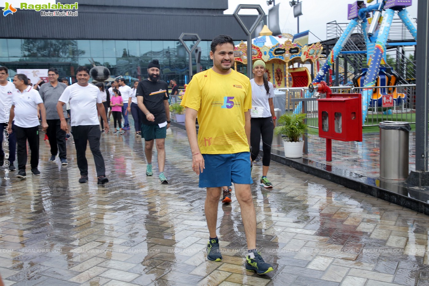 Samanvay 3K Run at Thrill City, Necklace Road Hyderabad