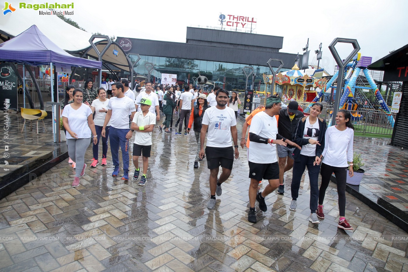 Samanvay 3K Run at Thrill City, Necklace Road Hyderabad