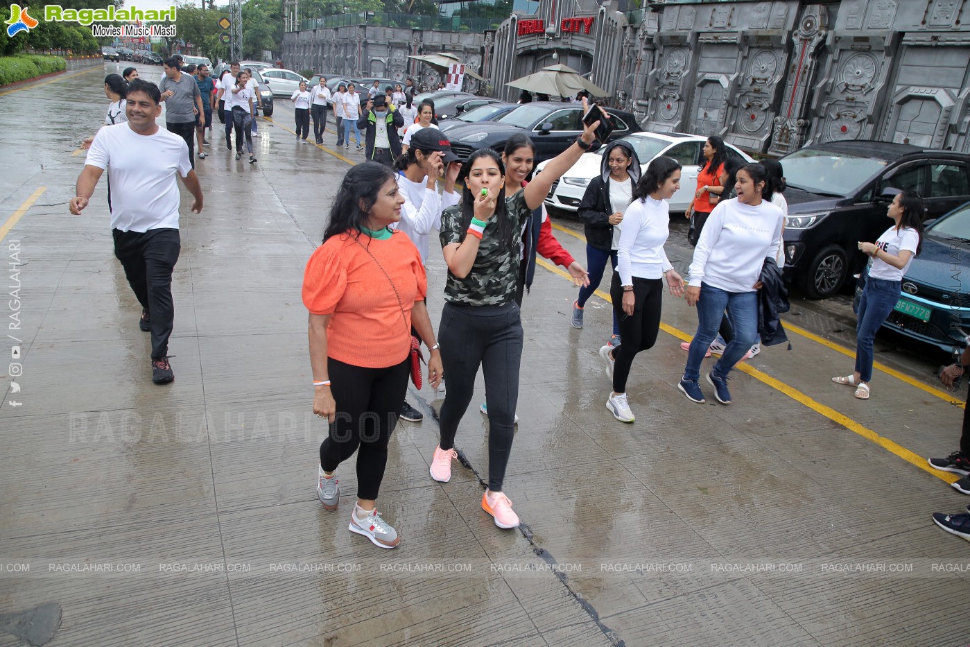 Samanvay 3K Run at Thrill City, Necklace Road Hyderabad