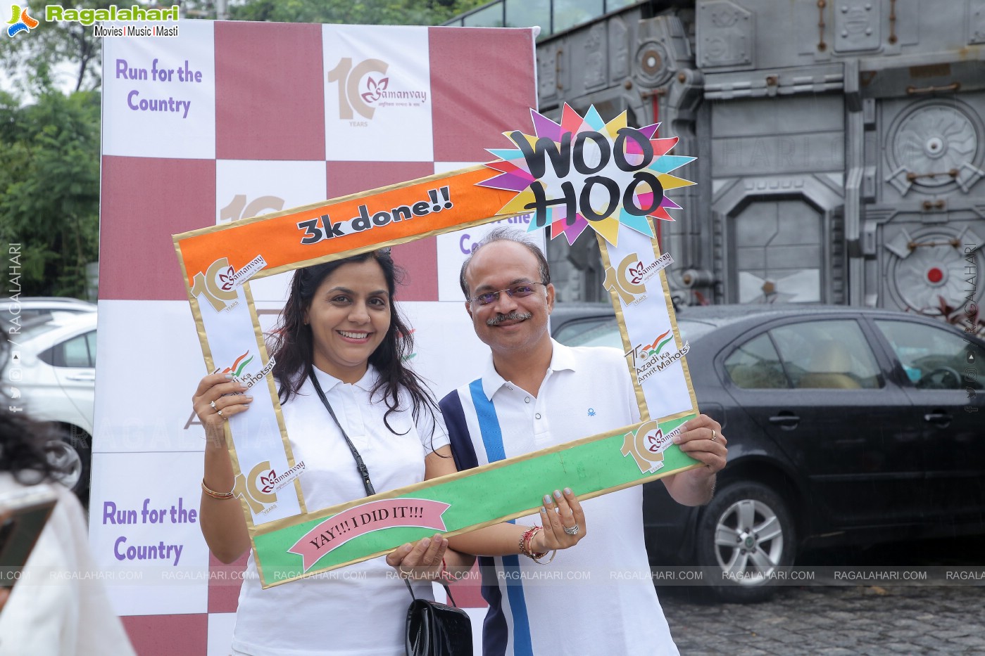 Samanvay 3K Run at Thrill City, Necklace Road Hyderabad