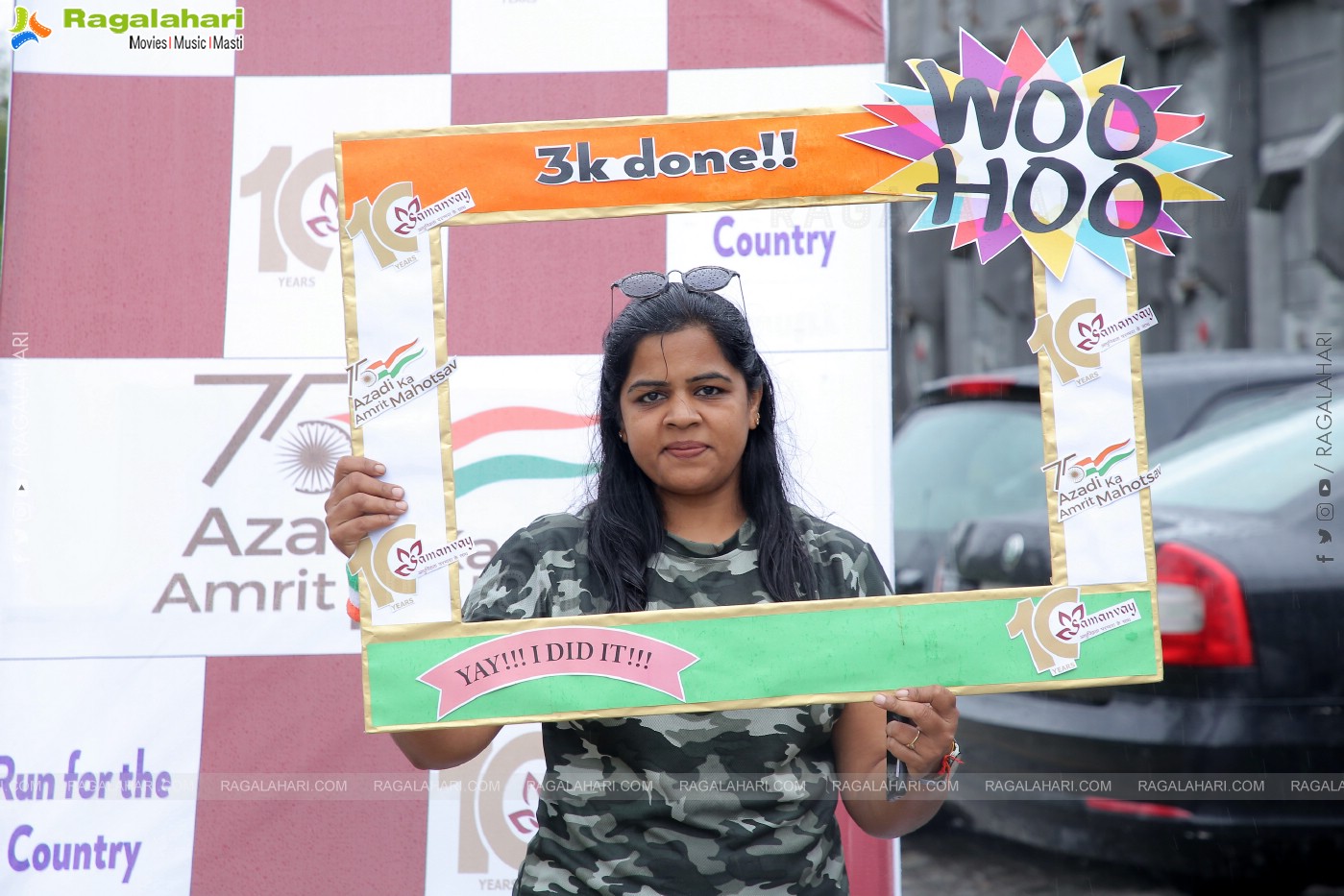 Samanvay 3K Run at Thrill City, Necklace Road Hyderabad