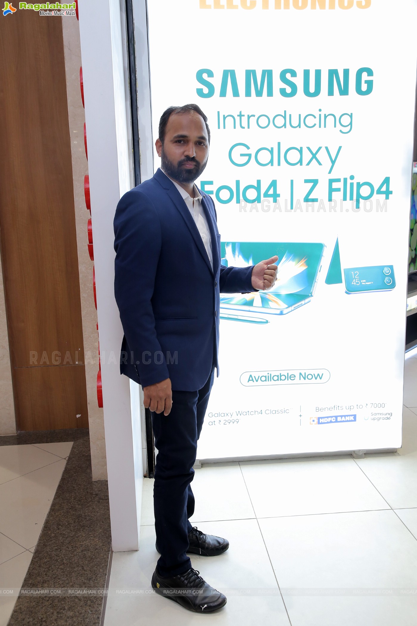 Samsung’s Galaxy Z Flip4, Z Fold4 Smartphones Launch at Bajaj Electronics, Inorbit Mall, Madhapur