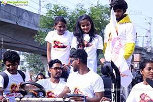 Bhola Shankar Movie Team Rally, Hyderabad