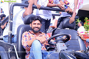 Bhola Shankar Movie Team Rally, Hyderabad