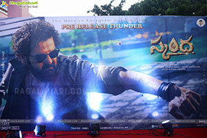 Ram and Sreeleela's starrer Skanda Movie Pre-Release Thunder