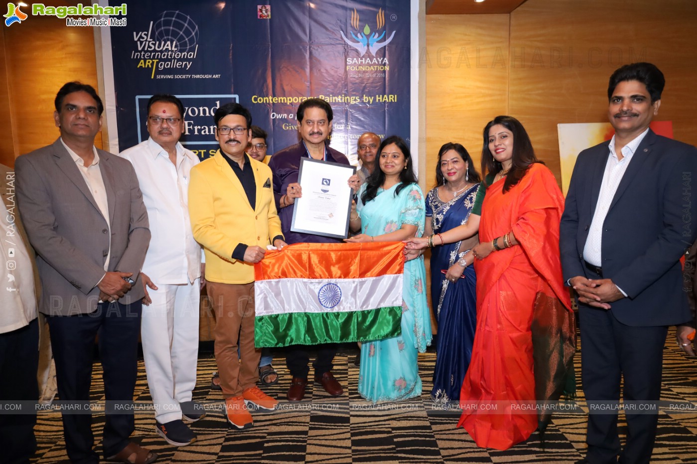 Inauguration of Charity Art Show Event at Taj Vivanta, Hyderabad