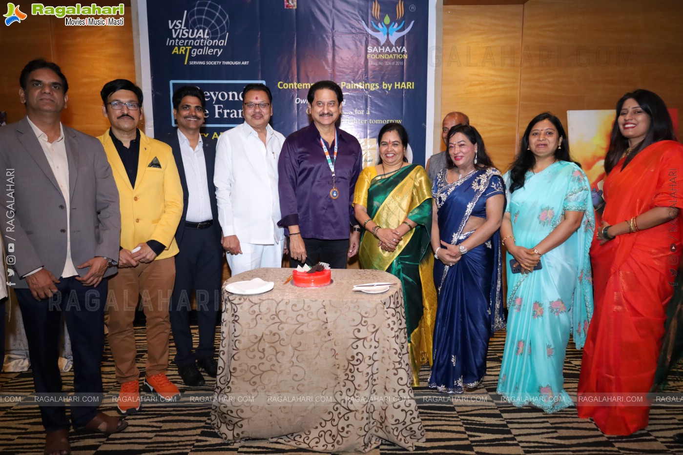 Inauguration of Charity Art Show Event at Taj Vivanta, Hyderabad