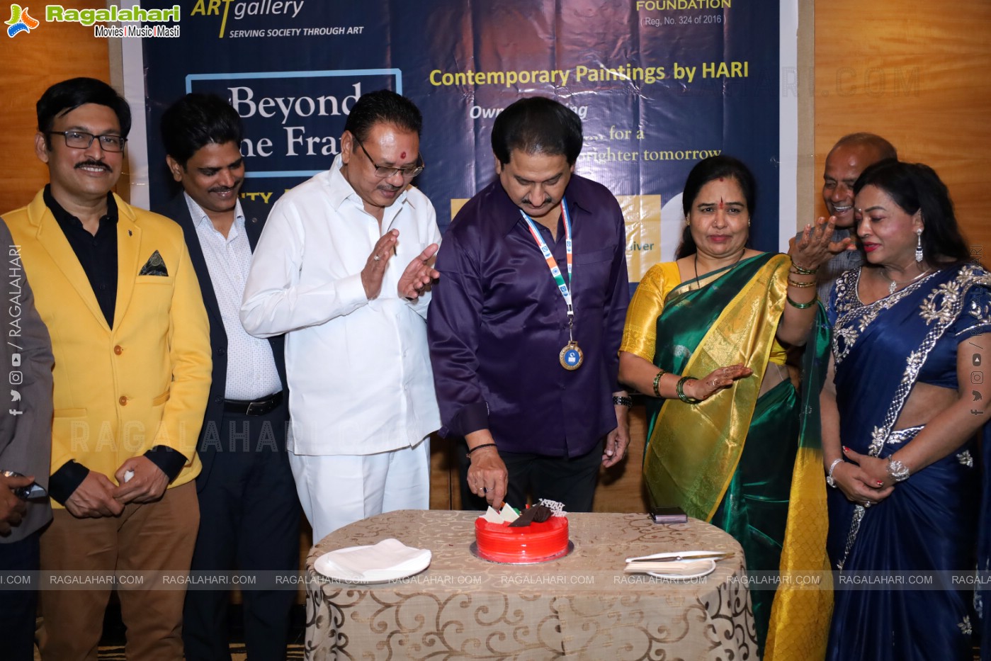 Inauguration of Charity Art Show Event at Taj Vivanta, Hyderabad