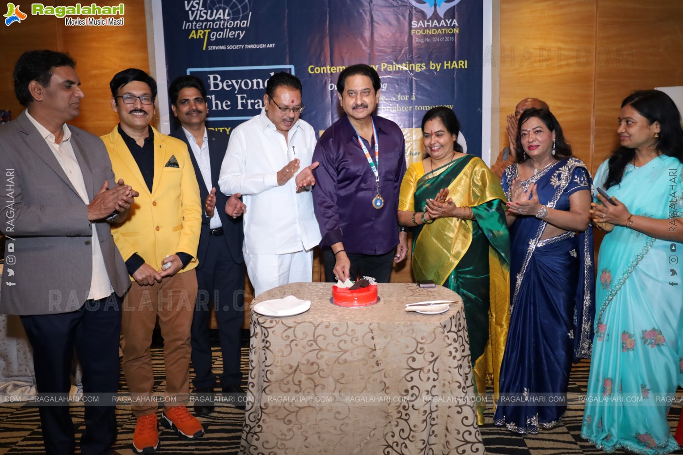Inauguration of Charity Art Show Event at Taj Vivanta, Hyderabad