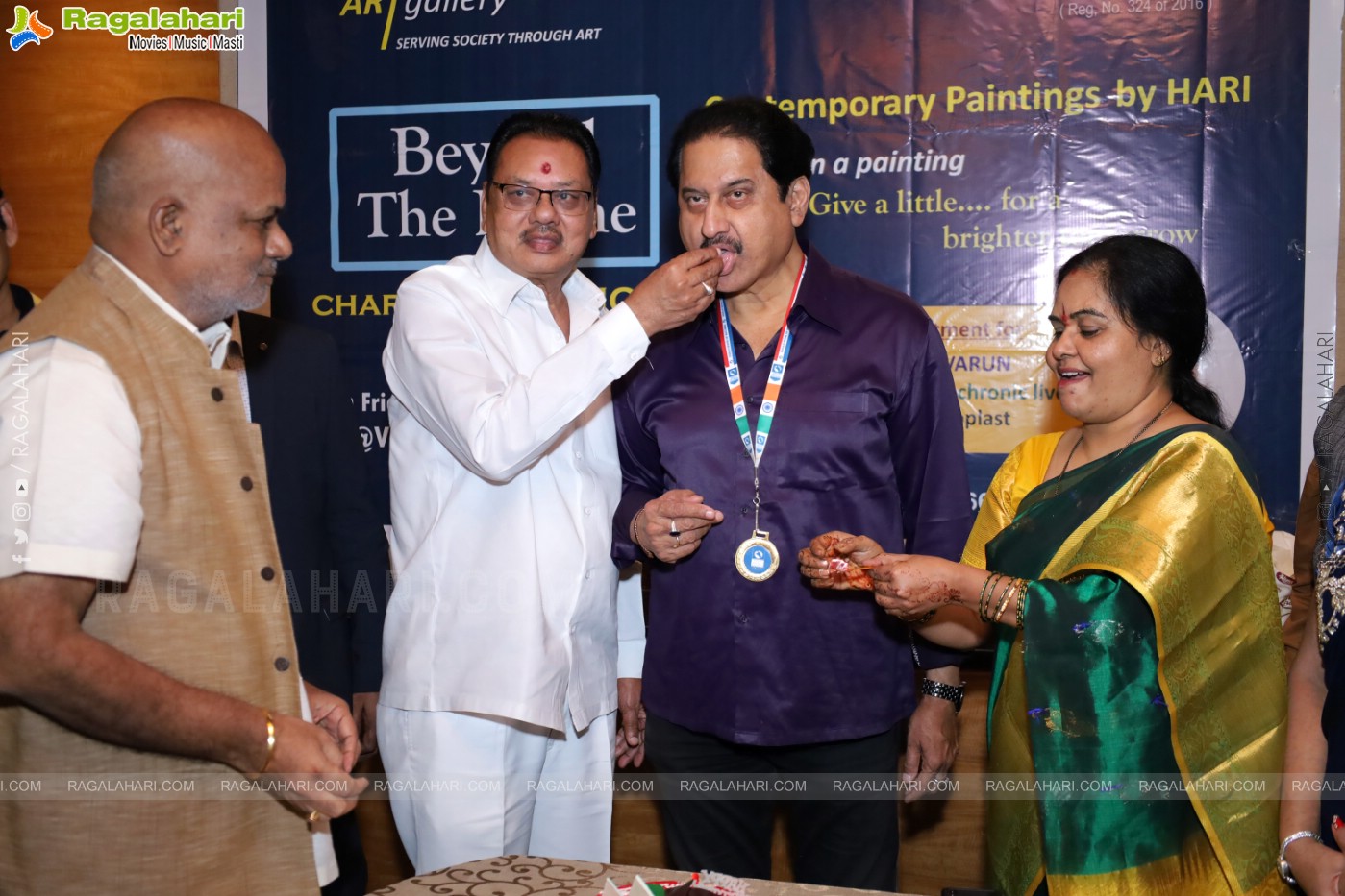 Inauguration of Charity Art Show Event at Taj Vivanta, Hyderabad