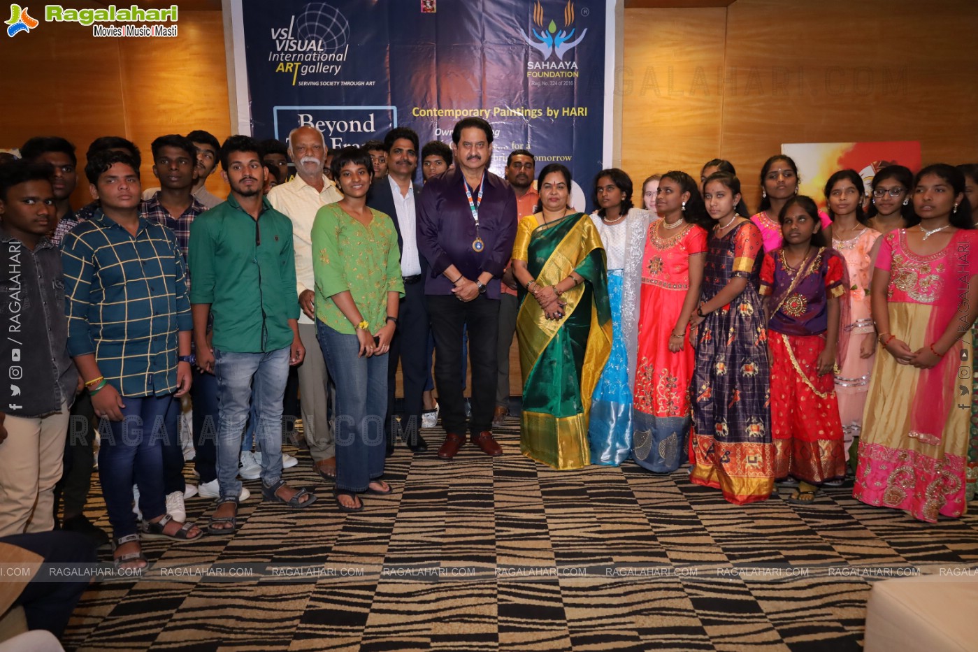 Inauguration of Charity Art Show Event at Taj Vivanta, Hyderabad