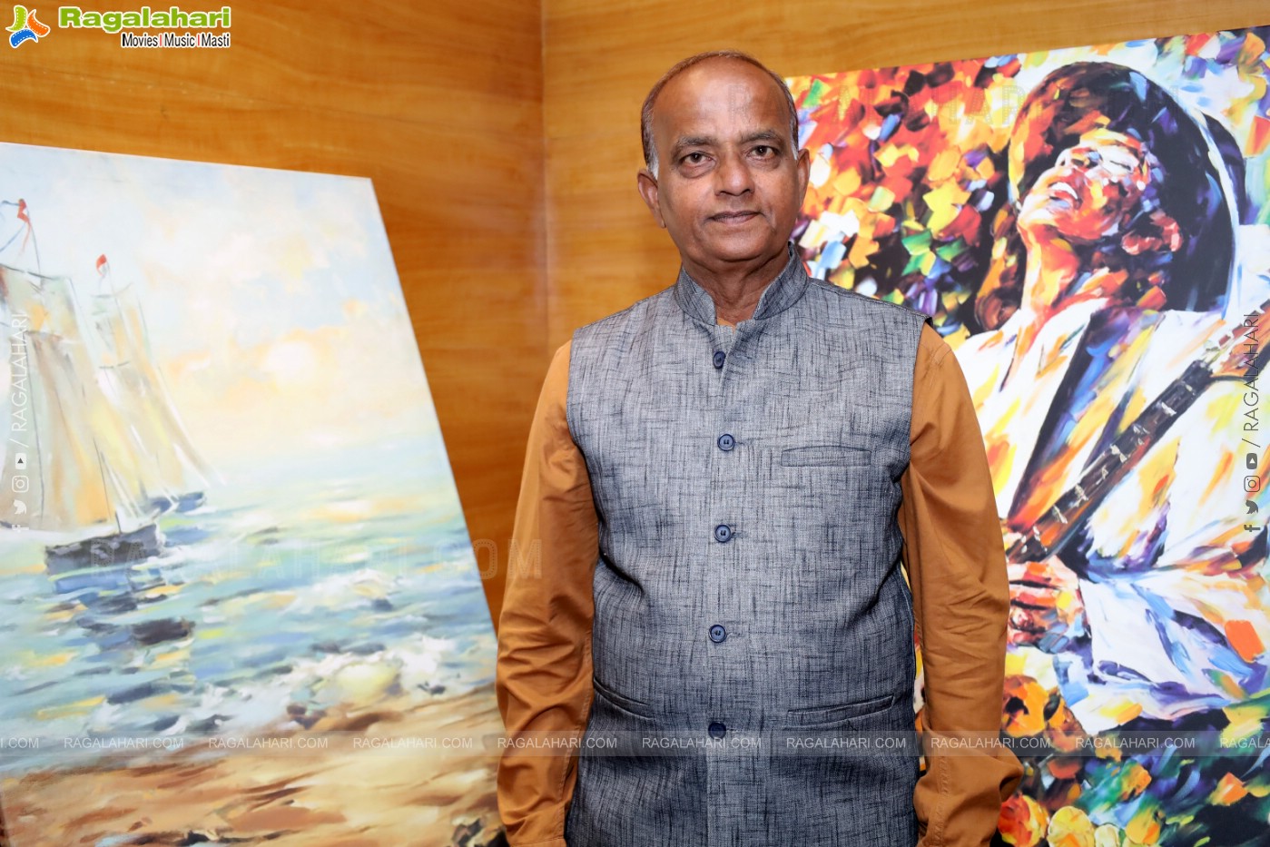 Inauguration of Charity Art Show Event at Taj Vivanta, Hyderabad