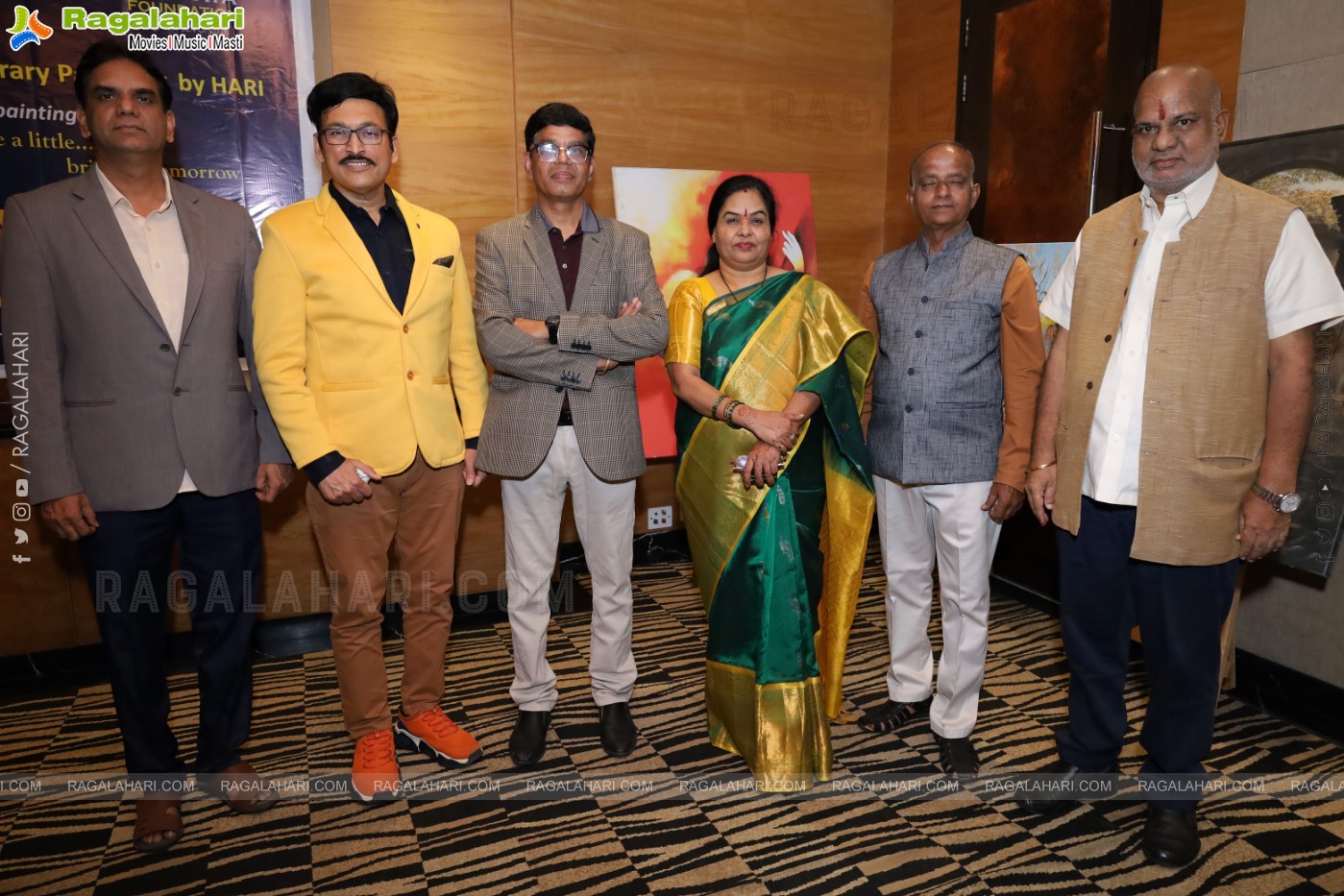 Inauguration of Charity Art Show Event at Taj Vivanta, Hyderabad