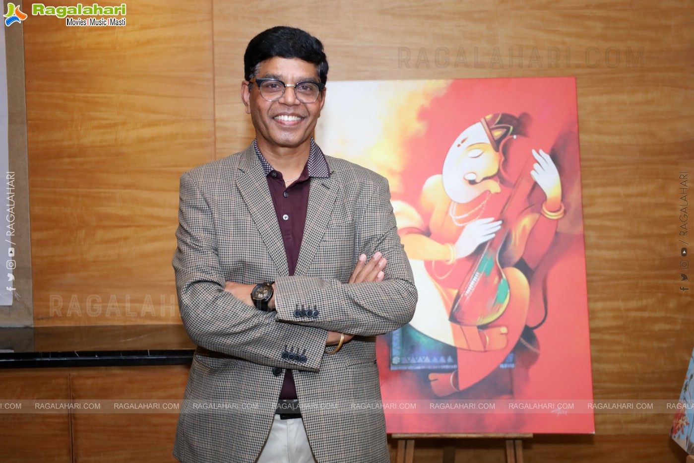 Inauguration of Charity Art Show Event at Taj Vivanta, Hyderabad