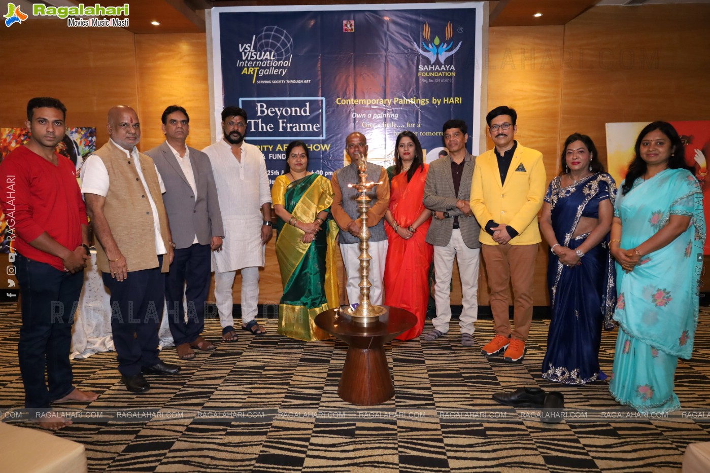 Inauguration of Charity Art Show Event at Taj Vivanta, Hyderabad