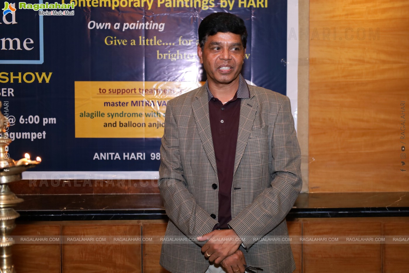 Inauguration of Charity Art Show Event at Taj Vivanta, Hyderabad