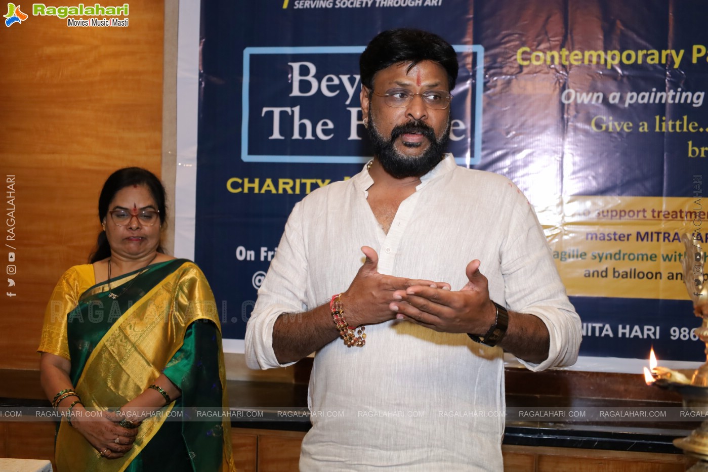 Inauguration of Charity Art Show Event at Taj Vivanta, Hyderabad