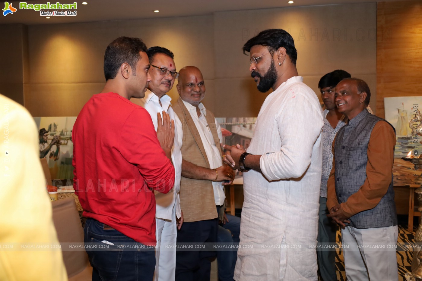 Inauguration of Charity Art Show Event at Taj Vivanta, Hyderabad