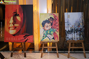 Inauguration of Charity Art Show Event at Taj Vivanta