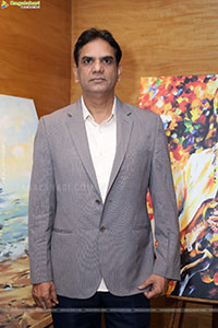 Inauguration of Charity Art Show Event at Taj Vivanta